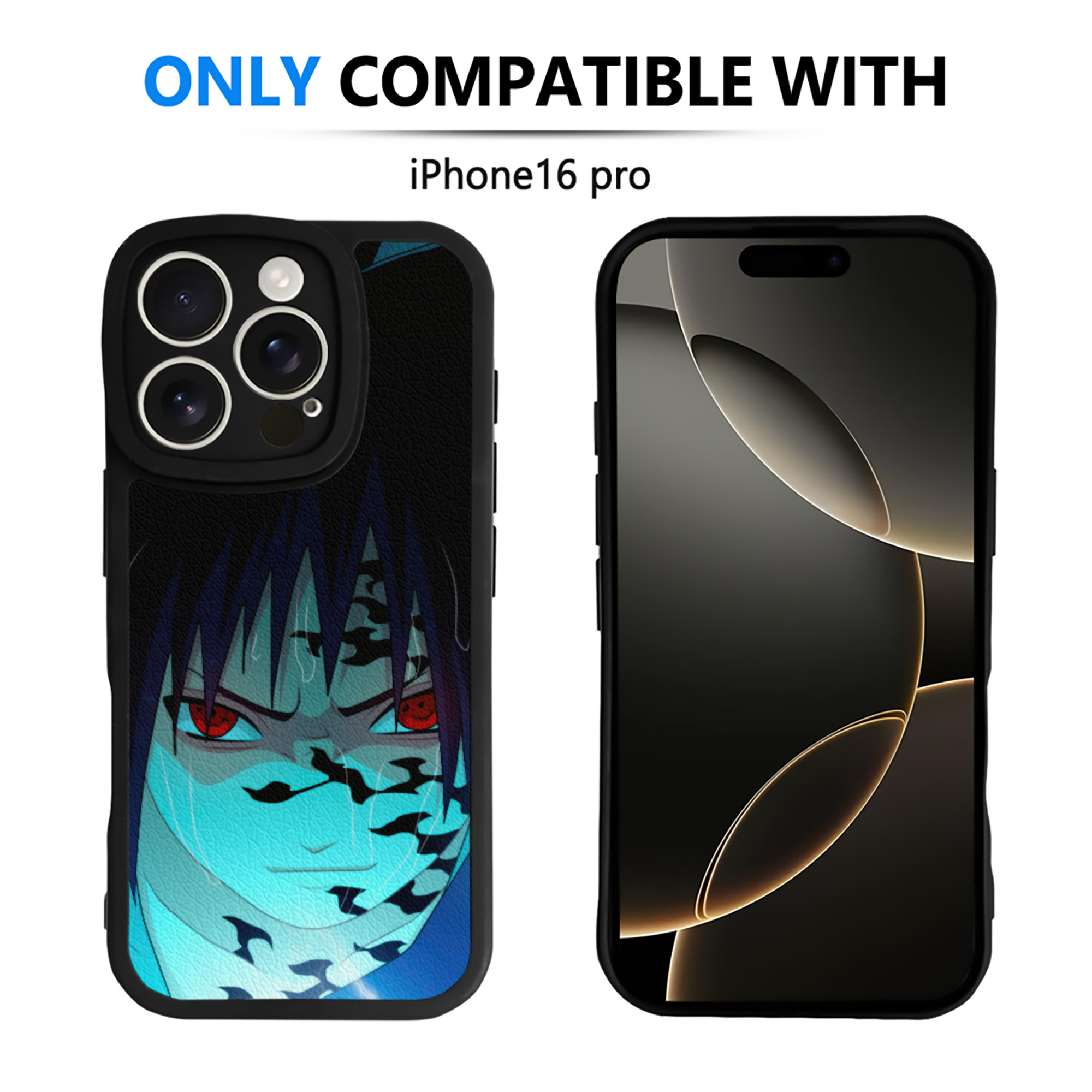 （画像用） NARUTO -ナルト- NARUTO -ナルト- 疾風伝 【iPhone 16シリーズ対応】シリコンスマホケース（レザー調） 材質：シリコン